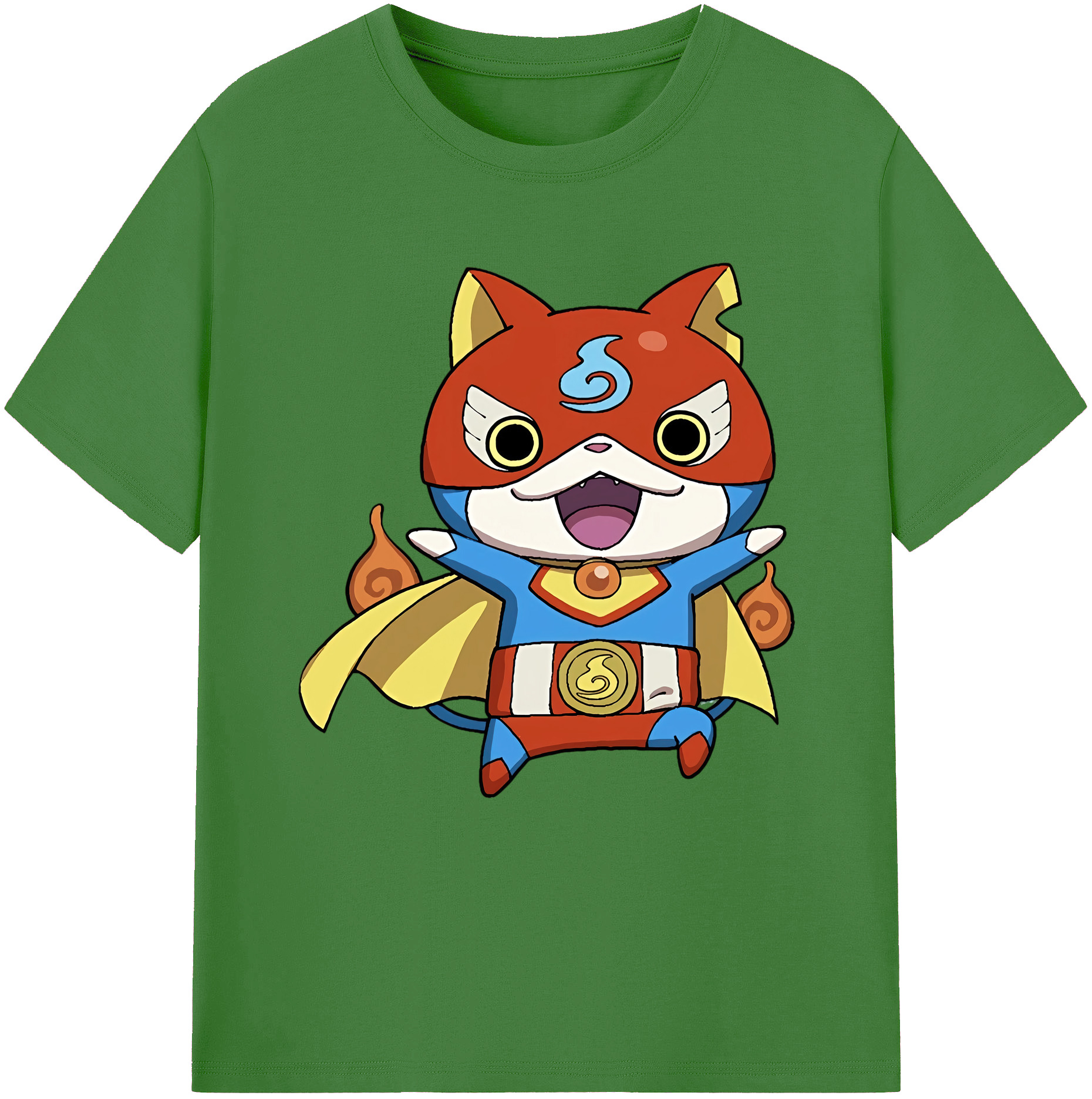 （画像用） 妖怪ウォッチ Yo-kai Watch レディースカジュアルプリントTシャツ（綿100％）